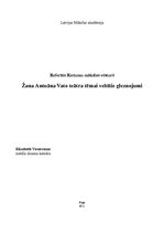 Referāts 'Žana Antuāna Vato teātra tēmai veltītie gleznojumi', 1.