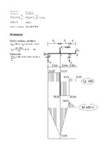 Paraugs 'Mājas darbs būvmehānikā. Daudzlaidumu locīklu sijas aprēķins', 4.