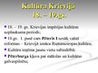 Prezentācija 'Kultūra Krievijā 18. - 19.gadsimtā', 1.