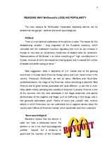 Referāts 'McDonald’s Brand Analyse', 4.