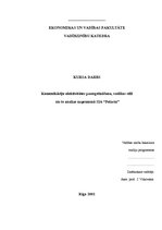 Referāts 'Komunikācijas efektivitātes paaugstināšana, vadības stili un to analīze uzņēmumā', 1.