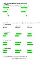 Konspekts 'Organisko savienojumu klases un formulas', 3.