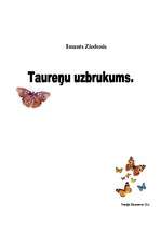 Eseja 'I.Ziedoņa dzejas krājums "Taureņu uzbrukums"', 1.