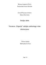 Referāts 'Viesnīcas "Paparde" iekšējās mārketinga vides raksturojums', 1.