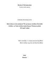 Referāts 'Referenduma norise jautājumā "Par grozījumu atcelšanu Nacionālās drošības un Val', 1.