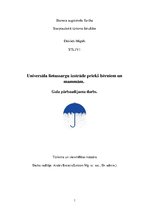 Referāts 'Universāla lietussargu izstrāde priekš bērniem un mammām', 1.