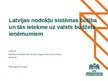 Referāts 'Latvijas nodokļu sistēmas būtība un tās ietekme uz valsts budžeta ieņēmumiem', 40.