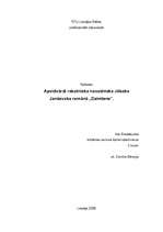 Referāts 'Apvidvārdi novadnieka Jēkaba Janševska romānā "Dzimtene"', 1.