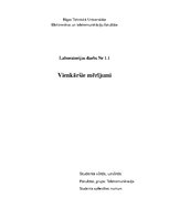 Konspekts 'Vienkāršie mērījumi', 1.