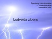 Prezentācija 'Lodveida zibens', 1.