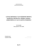 Diplomdarbs 'Latvijas Republikas Valsts ieņēmumu dienesta kompetence pievienotās vērtības nod', 1.