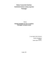 Referāts 'Klīniskā psiholoģija kā viena no mūsdienu  Psiholoģijas vadošajām lomām', 1.