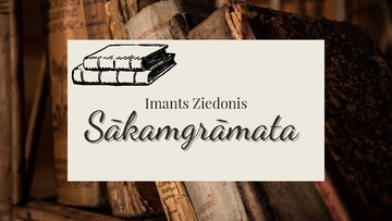 Prezentācija 'I.Ziedonis Sākamgrāmata', 1.