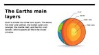 Prezentācija 'The Earth's three main layers', 4.