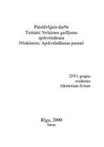 Referāts 'Nelaimes gadījumu apdrošināšana', 4.