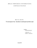 Referāts 'Transporta komercekspluatācija', 138.