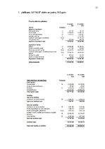 Prakses atskaite 'Finanšu rādītāju analīze 2019.-2021.gads', 22.