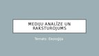 Prezentācija 'Mediju raksturojums un tā analīze', 1.