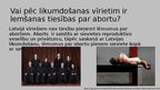 Prezentācija 'Cilvēka embrionālā attīstība pēc apaugļošanas', 9.