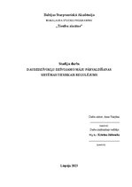 Referāts 'Daudzdzīvokļu dzīvojamo māju pārvaldīšanas sistēmas tiesiskais regulējums', 1.