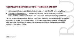 Prezentācija 'Relationship between big five personality factors, problem solving and medical e', 8.