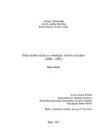 Referāts 'Seksualitātes diskurss vadošajos latviešu žurnālos no 1986. līdz 1991.gadam', 1.