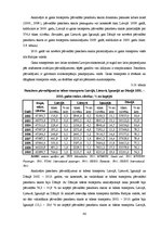 Diplomdarbs 'Transporta nozares nozīme Latvijas tautsaimniecības attīstībā no 2002. līdz 2010', 86.