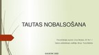 Prezentācija 'Tautas nobalsošana', 1.