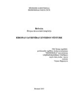 Referāts 'Eiropas Savienības vēsture', 1.