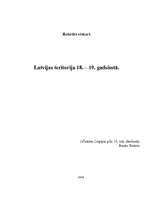 Referāts 'Latvijas teritorija 16.-18.gadsimtā', 1.