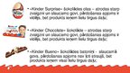 Prezentācija 'Produktu "Kinder" protfelis un tirgus iespējas', 4.