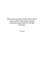 Referāts 'Politisko organizāciju finansēšanas likuma grozījumu ietekme uz politisko reklām', 1.