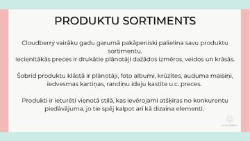 Prezentācija 'Integrētās mārketinga komunikācijas novērtēšana - Cloudberry', 26.