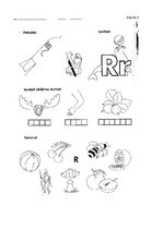 Konspekts 'Burta "r" apguve latviešu valodas stundā 1.klasē', 12.