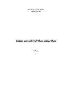 Referāts 'Valsts un sabiedrības attiecības', 1.