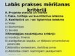 Prezentācija 'Labās prakses izpētes metodoloģija', 12.