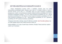 Prezentācija 'Būvdarbu organizēšana, būvprojektēšana', 15.