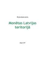 Referāts 'Nauda Latvijas teritorijā', 1.