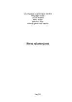 Referāts 'Bērna raksturojums', 1.