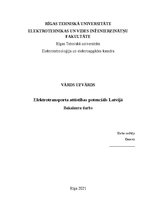 Diplomdarbs 'Elektrotransporta attīstības potenciāls Latvijā', 1.