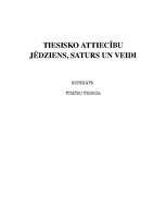 Referāts 'Tiesiskās attiecības', 1.