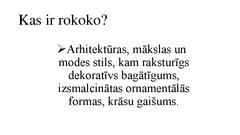 Prezentācija 'Mākslas stili, ievērojamākie mākslinieki un viņu darbi', 25.