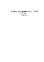 Referāts 'Iedzīvotāju ienākuma nodokļa analīze Latvijā', 1.