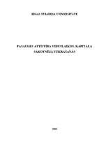 Konspekts 'Pasaules attīstība viduslaikos. Kapitāla sākotnējā uzkrāšanās', 1.