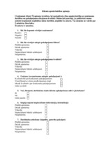 Paraugs 'Klientu apmierinātības aptauja', 1.