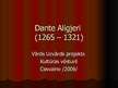 Prezentācija 'Dante Aligjeri', 1.