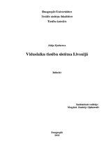 Konspekts 'Viduslaiku tiesību sistēma Livonijā', 1.