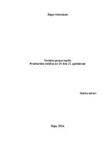 Referāts 'Sociālas grupas izpēte. Proletariāta tiesības no 19. līdz 21. gadsimtam', 1.