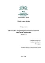 Referāts 'Divstāvu ēkas starpstāvu pārseguma nesošo tērauda konstrukciju projektēšana', 1.