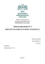 Konspekts 'Laboratorijas darbs "Birstošu materiālu īpašību noteikšana"', 1.